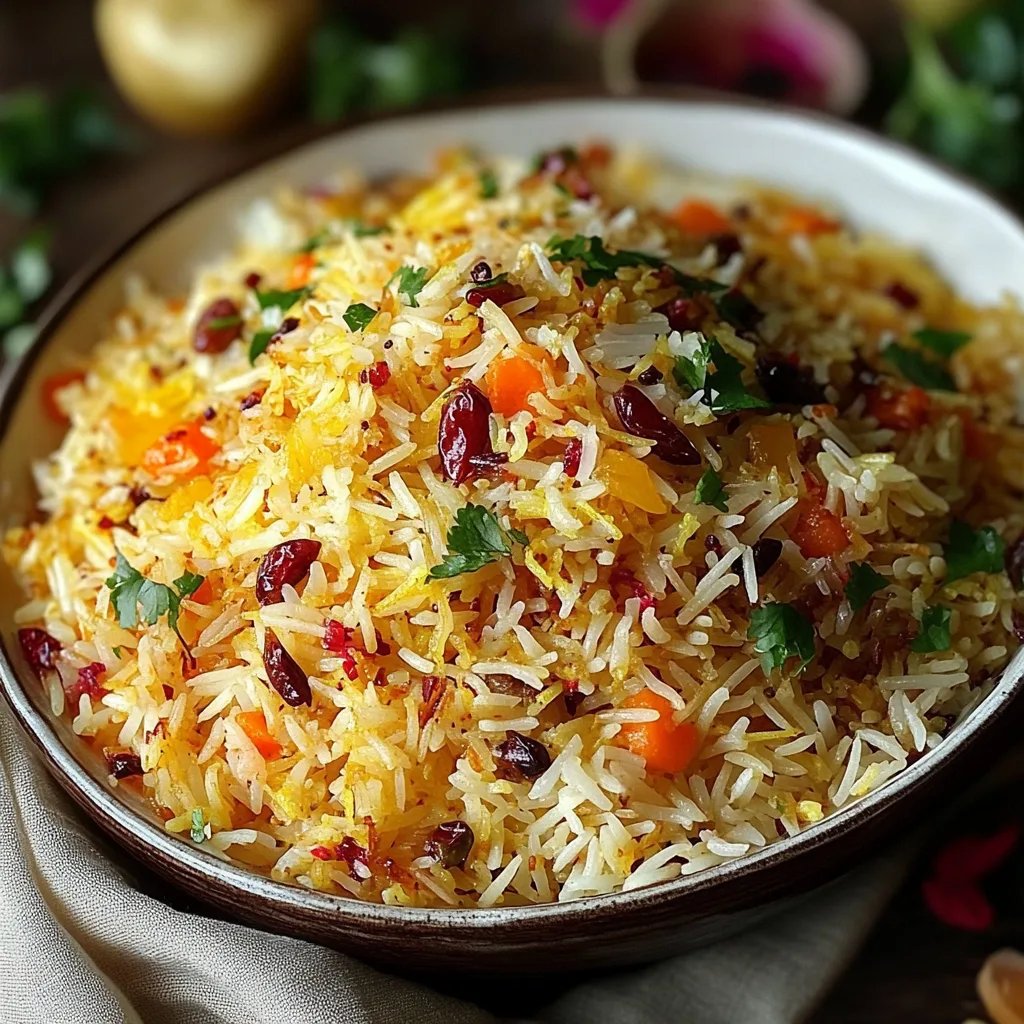 Tasty Persian Jeweled Rice