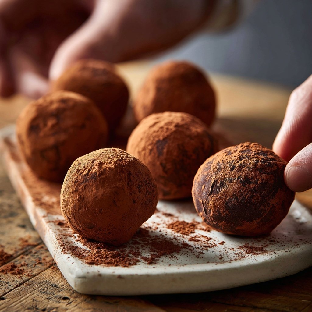 Valentines Treats Chocolate Truffles