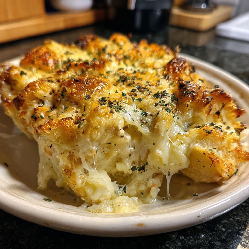 Comfort Food Chicken Alfredo Bake
