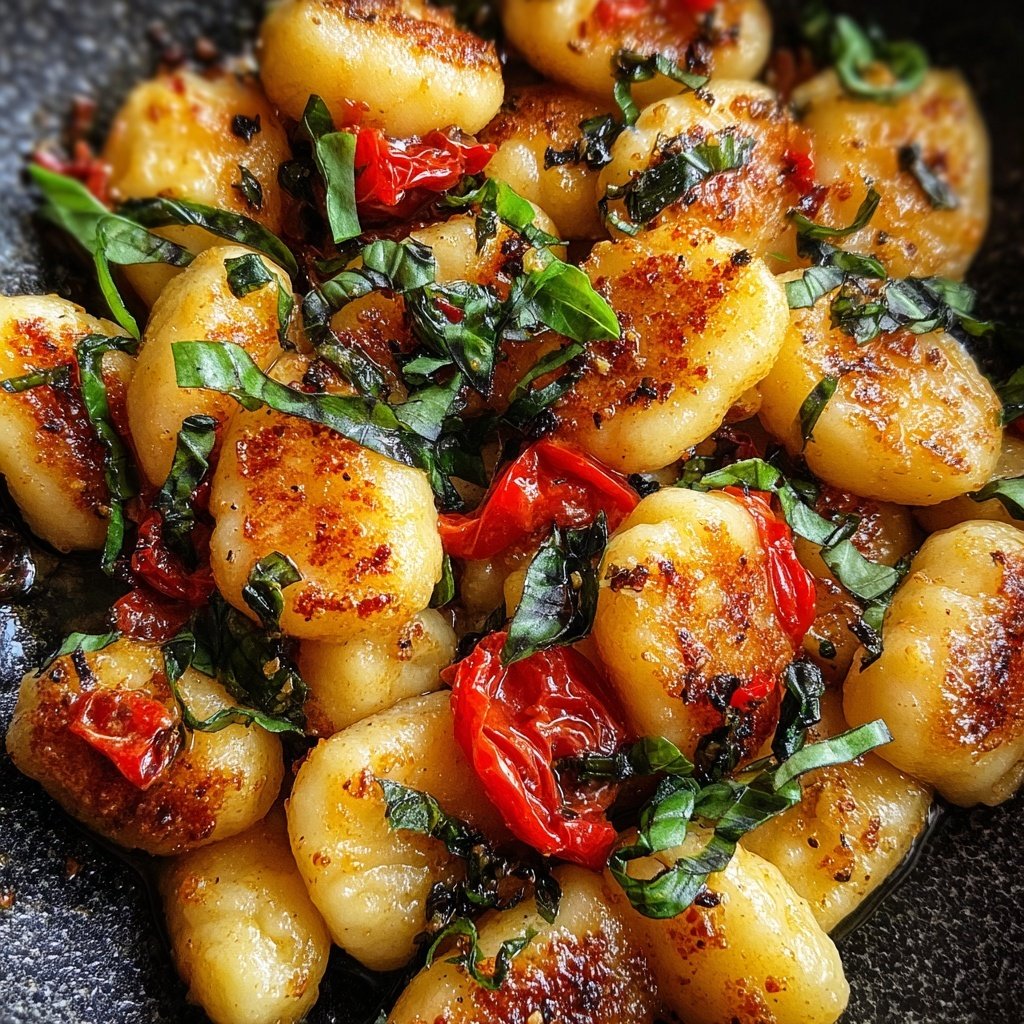 Sunday Tomato Basil Gnocchi