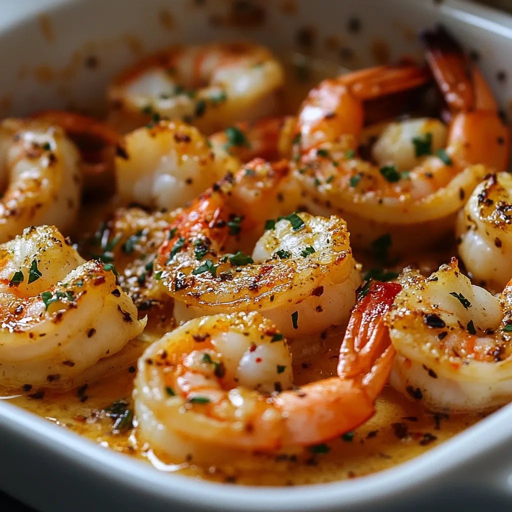 Baked Garlic Parmesan Shrimp