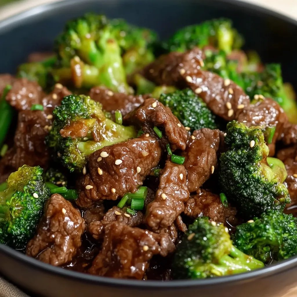 Easy Beef and Broccoli Recipe (Better than takeout!)