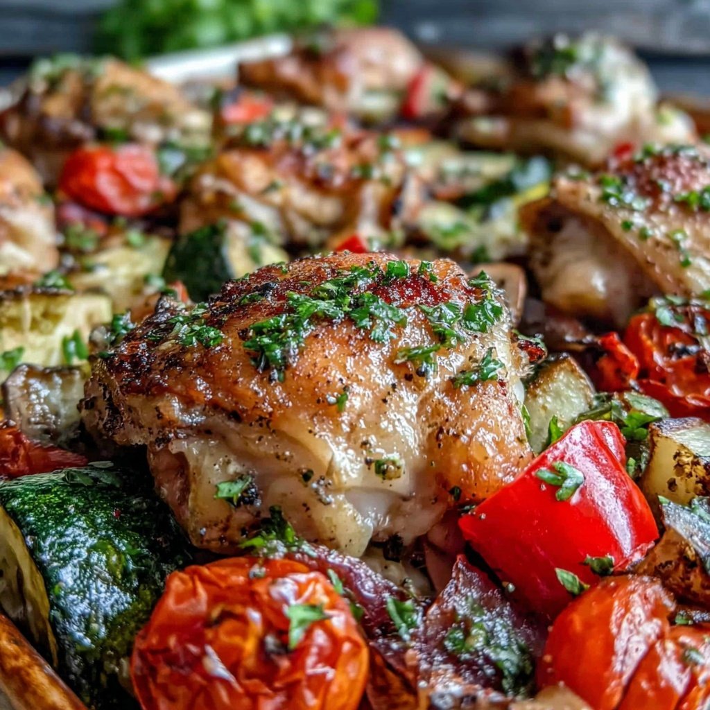 Easy Healthy Sheet Pan Chicken