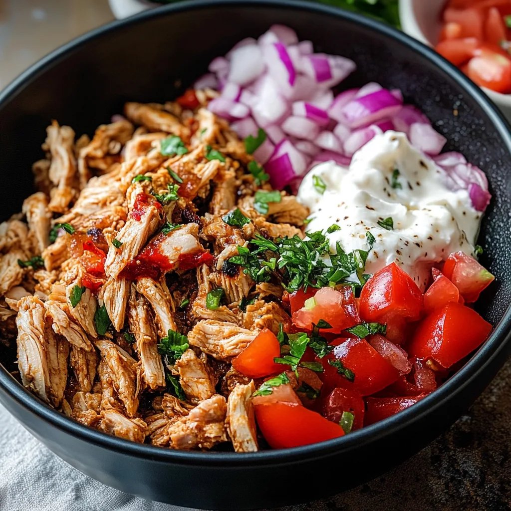 Easy Slow Cooker Chicken Shawarma Recipe