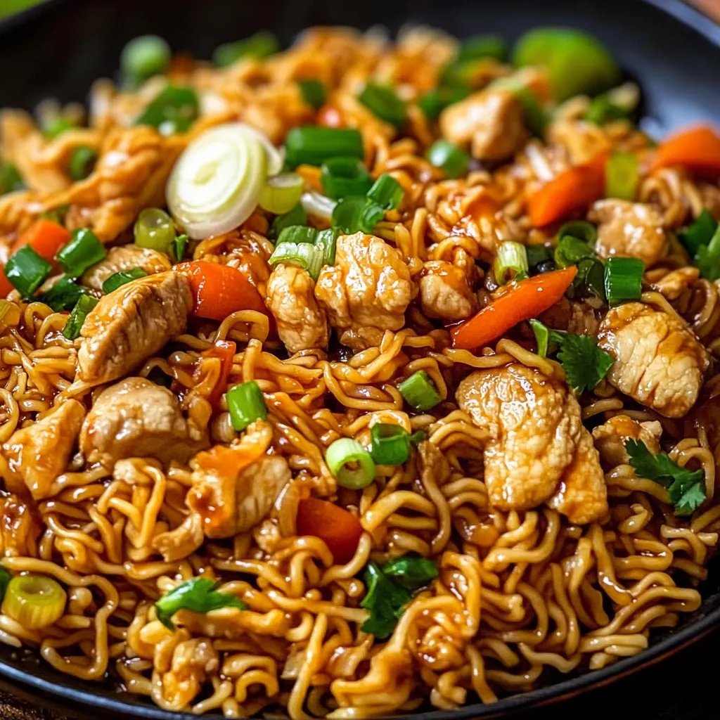 Chicken Ramen Stir Fry (30 minutes)