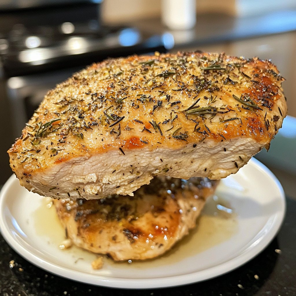 Chicken Breast Baked with Herbs