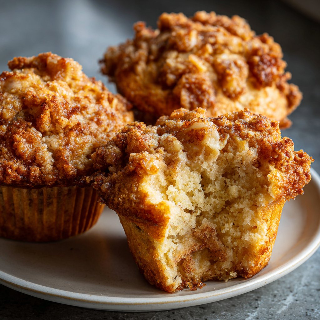 Healthy Apple Cinnamon Muffins