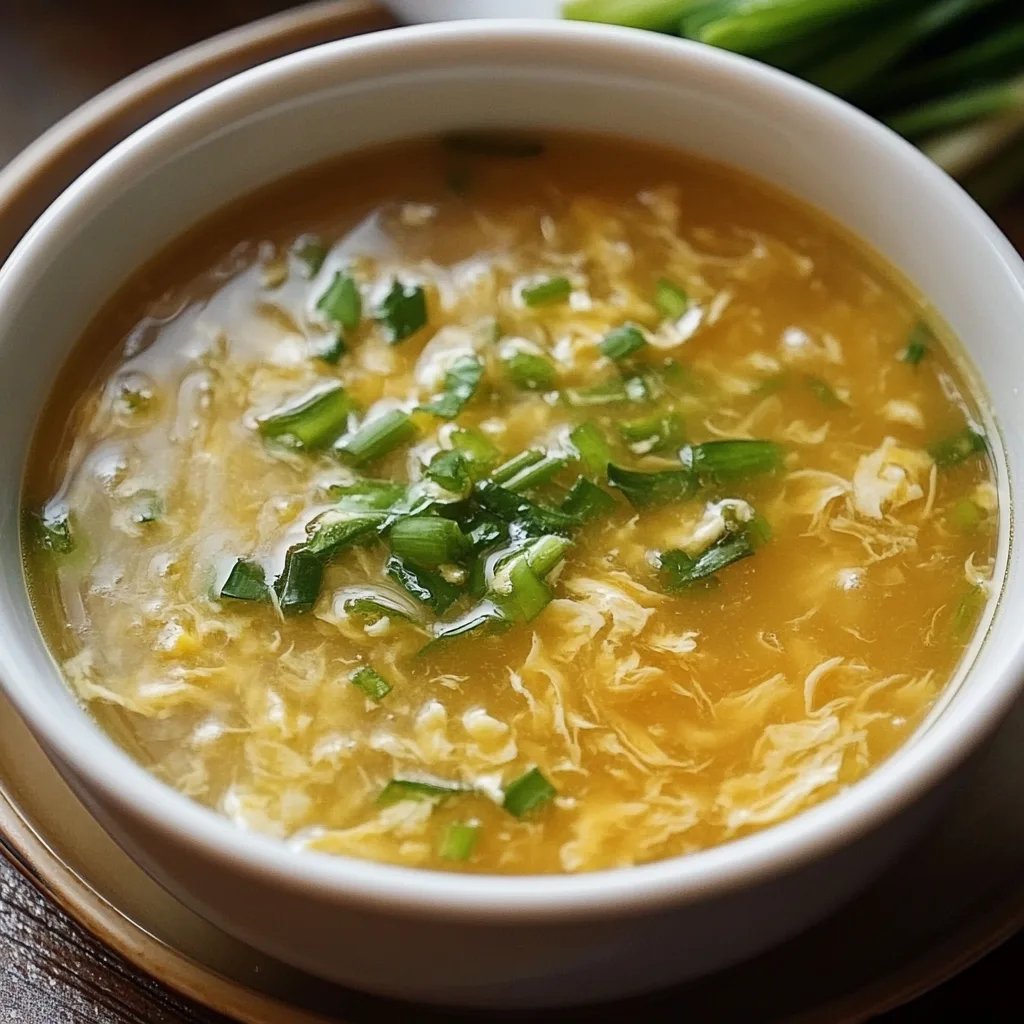 10 Min Chinese Egg Drop Soup