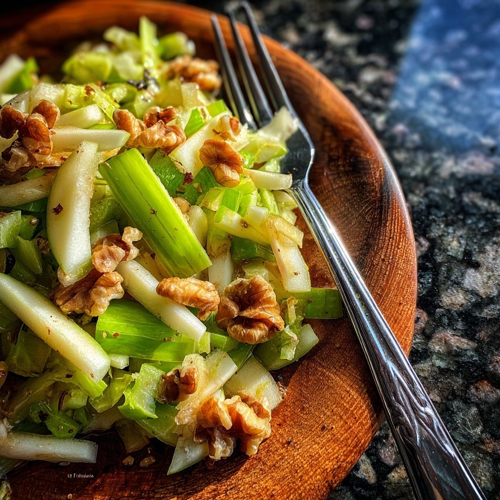 Crunchy Celery Apple Salad