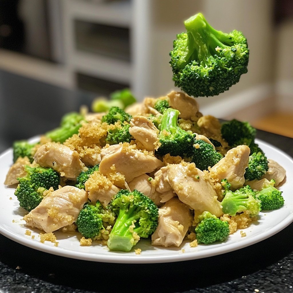 Family-Favorite Crockpot Chicken and Broccoli