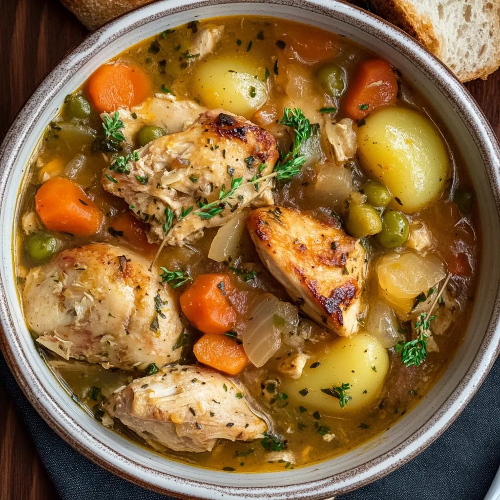 Slow Cooker Chicken Stew
