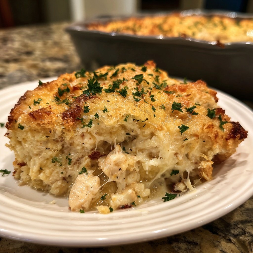 Creamy Chicken And Rice Casserole