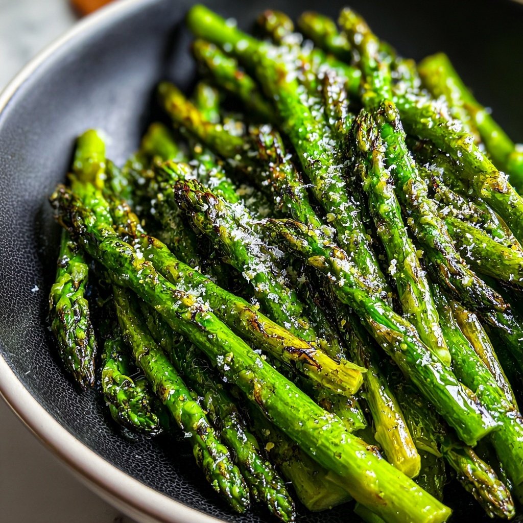 Lemon Butter Asparagus with Parmesan