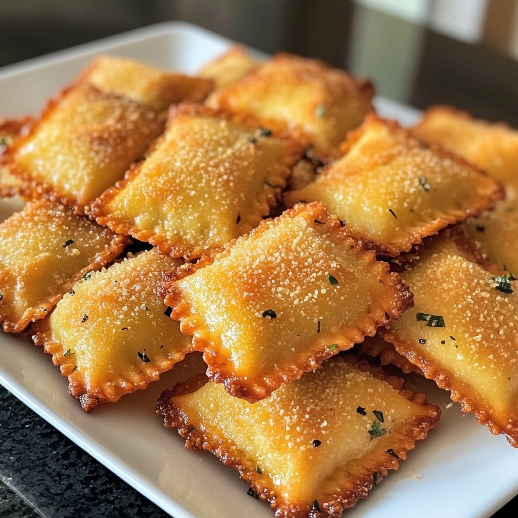 Crispy Ravioli Appetizer