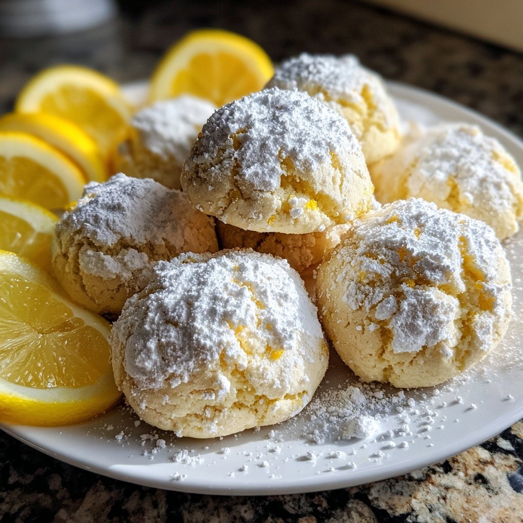 Limoncello Lemon Cookies